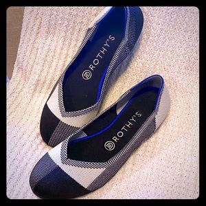 Rothy's Capote Round Toe Flats Size 7.5 LIKE NEW!